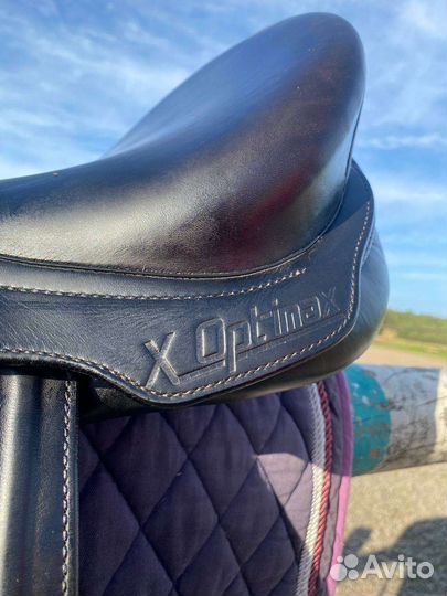 Выездковое седло престиж оптимакс