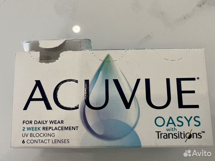 Линзы контактные acuvue oasys двухнедельные