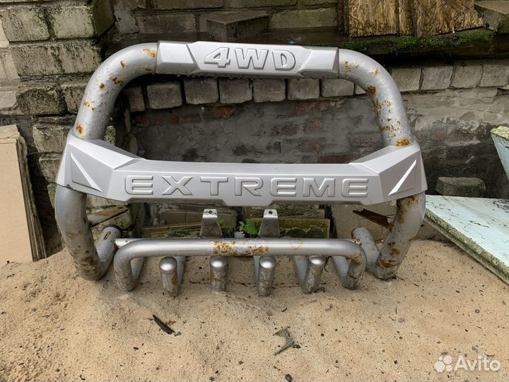 Кенгурятник на chevrolet ниву