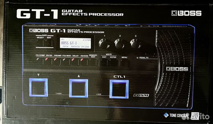 Гитарный процессор boss gt-1