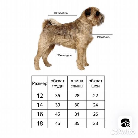 Осенний комбинезон для собак на синтепоне