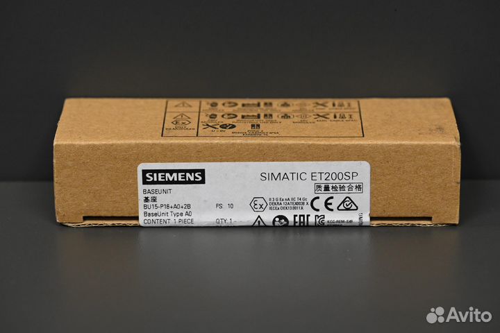 Siemens 6ES7 193-6BP00-0BA0 Блок, новый 3 шт