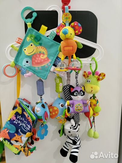 Игрушки подвесы для малышей пакетом