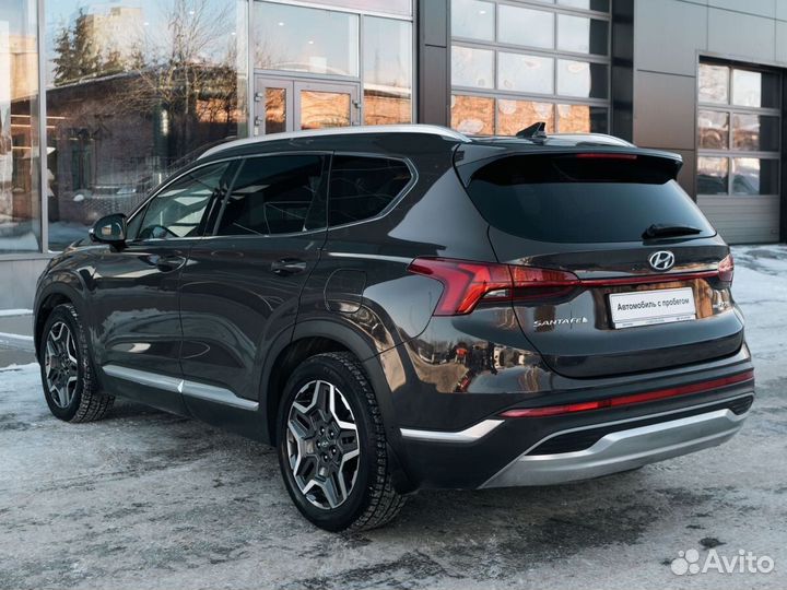 Hyundai Santa Fe 2.2 AMT, 2021, 75 629 км