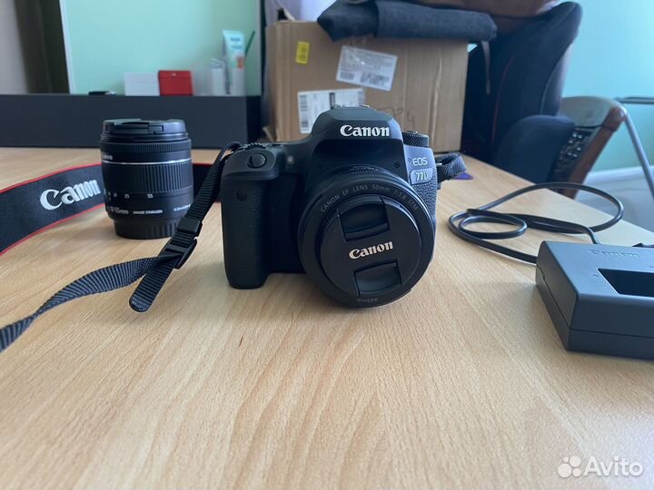 Фотоаппарат canon eos 77d