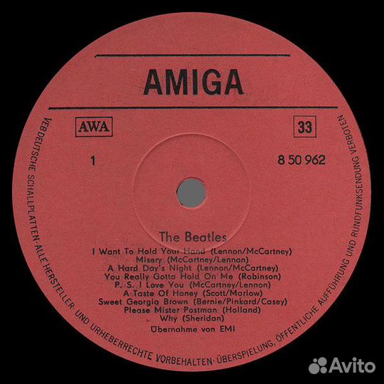 Виниловые пластинки beatles