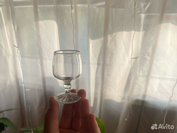 Хпустальные рюмки,6 штук