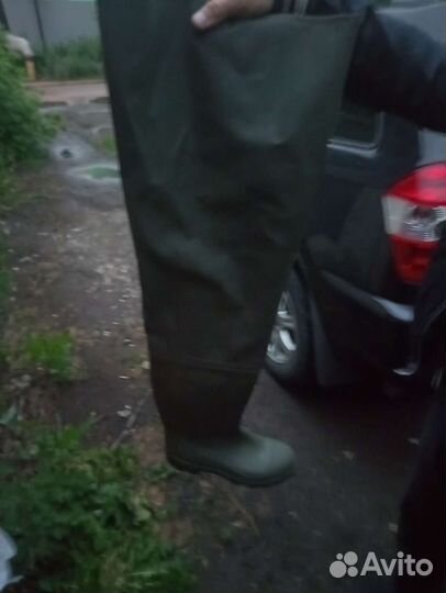 Сапоги резиновые болотные