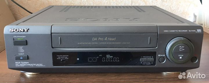 Видеомагнитофон sony SLV-X515