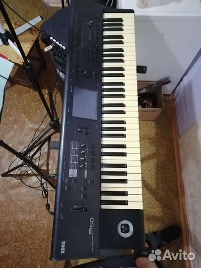 Синтезатор yamaha и korg