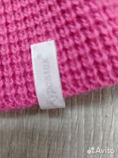 Шапка шлем для девочки 48 50