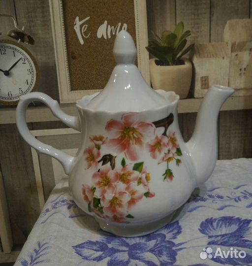 Чайник заварочный фарфор