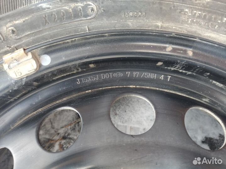 Комплект летних колес goodyear R15