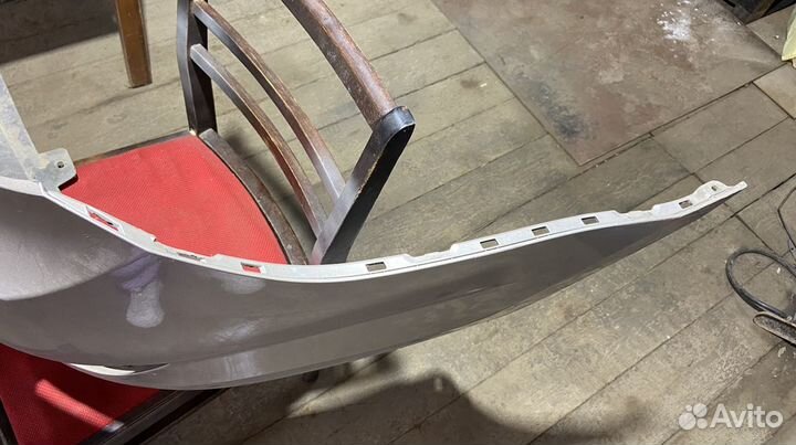 Бампер на Хендай солярис 2011