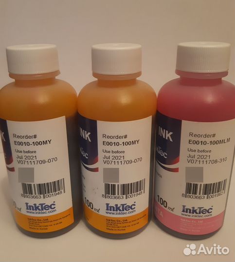 Чернила InkTec для Эпсона