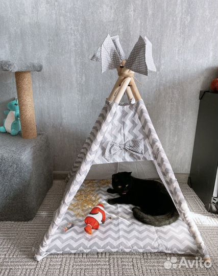 Домик - вигвам для животных