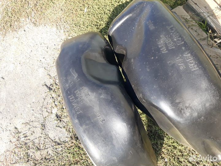 Защита арок на Ниссан Альмера