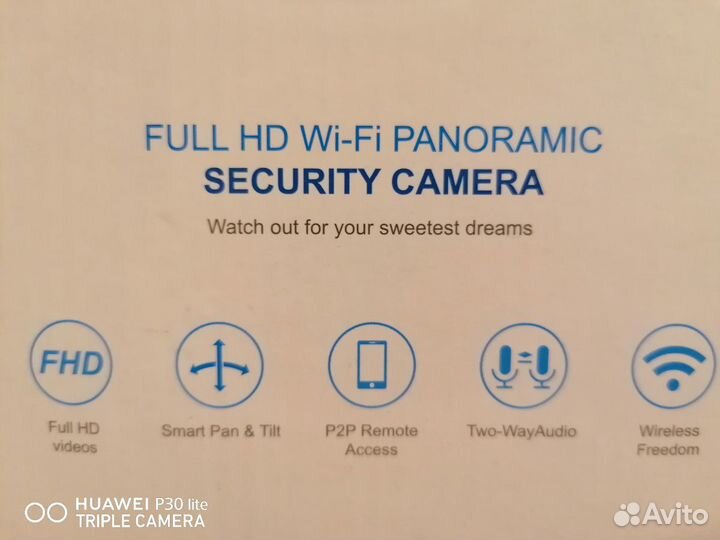 Wi fi камера для видеонаблюдения