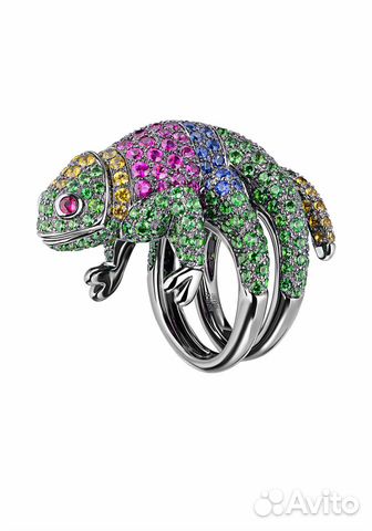 Кольцо Boucheron Collection Of Animals Chameleon R