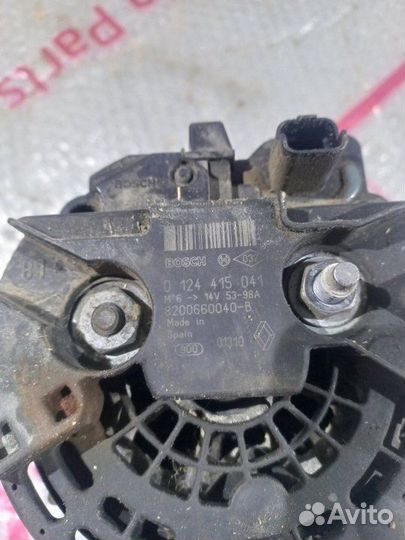 Генератор Renault Symbol 2008-2012