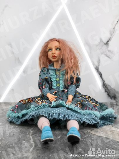 Авторская будуарная кукла ручной работы