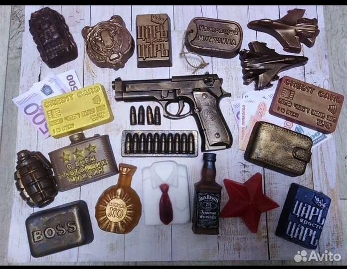 Мыло ручной работы, подарки на день рождения