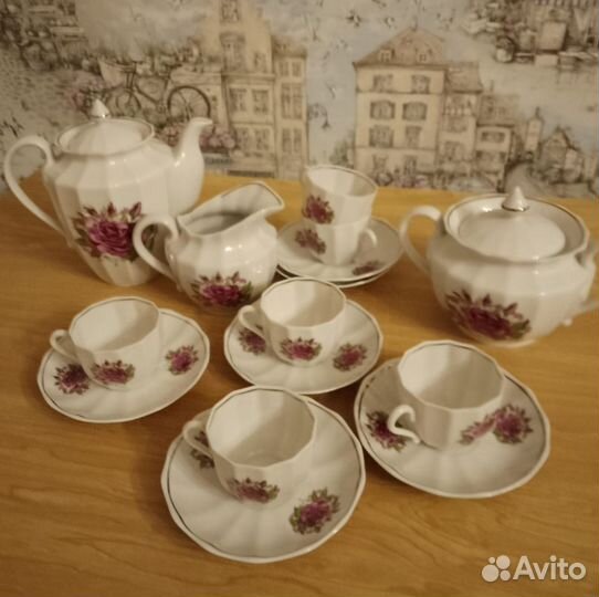 Кофейный сервиз Вербилки/новый