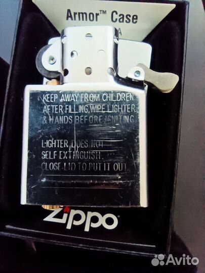 Зажигалка Zippo Armor Brushed Chrome(162)