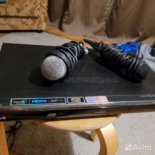 Dvd плеер с караоке lg