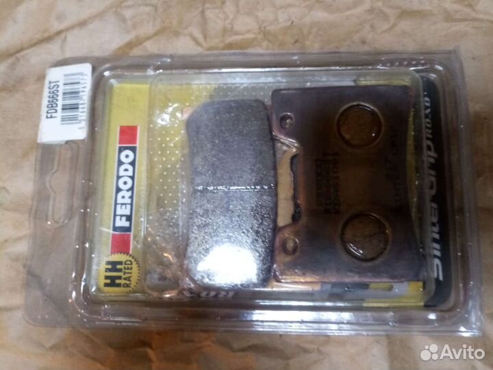 Ferodo FDB666ST тормозные колодки yamaha