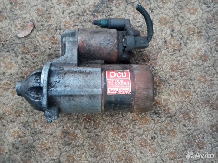 Стартер на Киа Каренс 2004 год