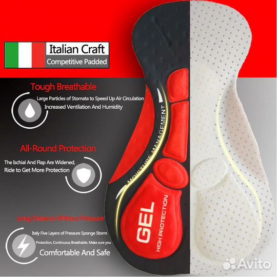 Велошорты новые,50р