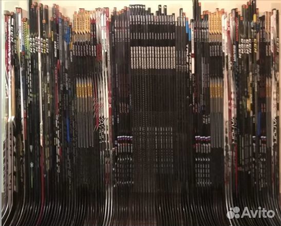 Ремонтированные хоккейные клюшки и бу