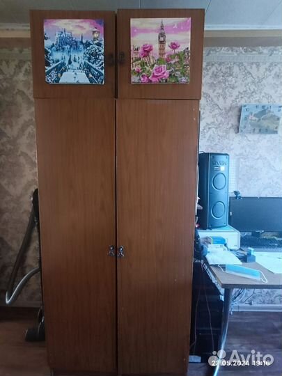 Шкаф распашной бу