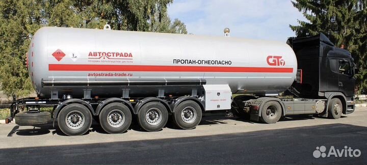 Полуприцеп газовоз GT7 ППЦТ-45, 2023