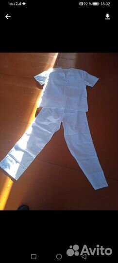 Одежда пекаря медика