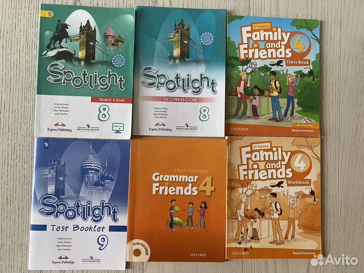 Учебники 2-4-5-6-7-8-9 класс, огэ