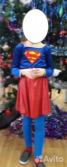 Новогодний костюм супермен 