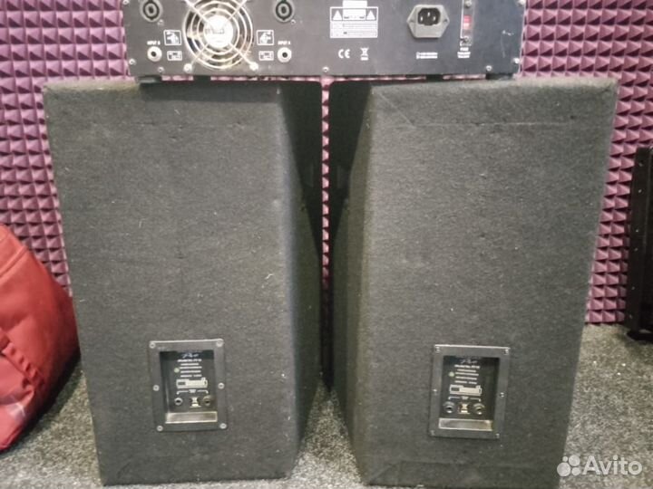 Колонки и усилитель