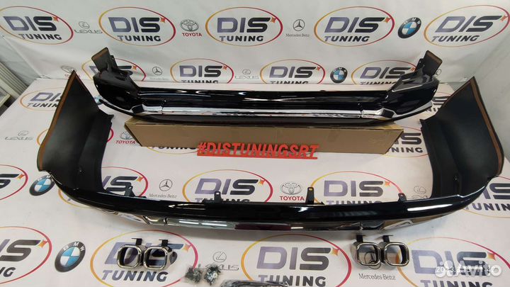 Обвес Lexus LX570 с 2016 Modellista 2 выхлопа