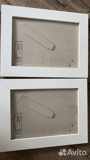 Икея фоторамки Ниттья белые