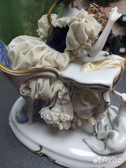 Статуэтка Кружевница Германия.Артикул) 29472