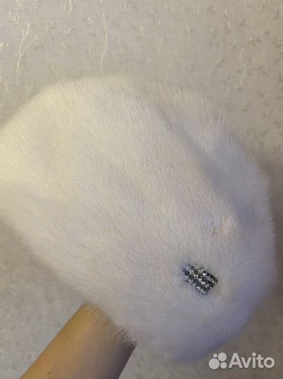 Шапка норковая женская