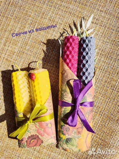 Свечи из вощины