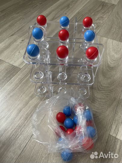 Игра крестики нолики 3D русский стиль