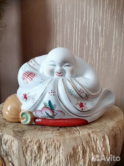 Хотэй бог веселья и богатства фарфор 20 см