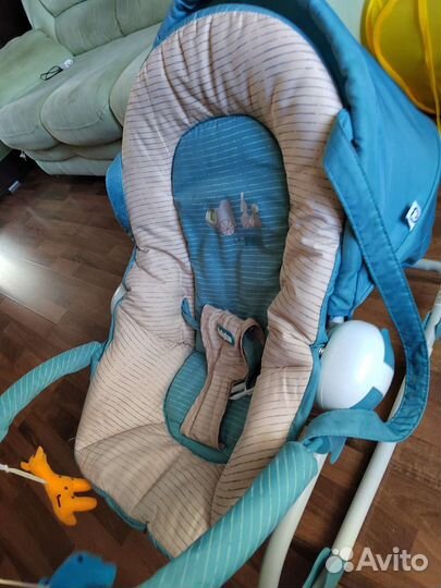 Шезлонг детский babyton