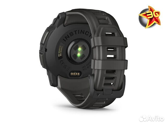 Часы Garmin Instinct 3 50 mm amoled Black 010-03020-00