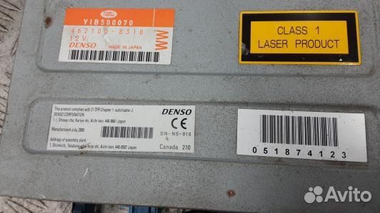 CD-чейнджер land rover range rover sport (2NN12I80