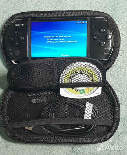 Сумка чехол защитный для Sony PSP 1000/2000/3008